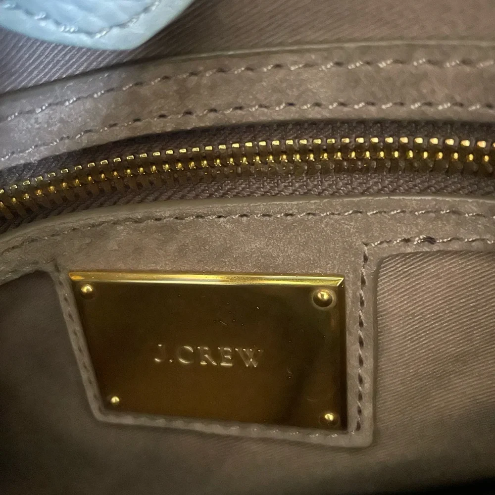 Barely used light blue J Crew purse - Picture 2 of 6